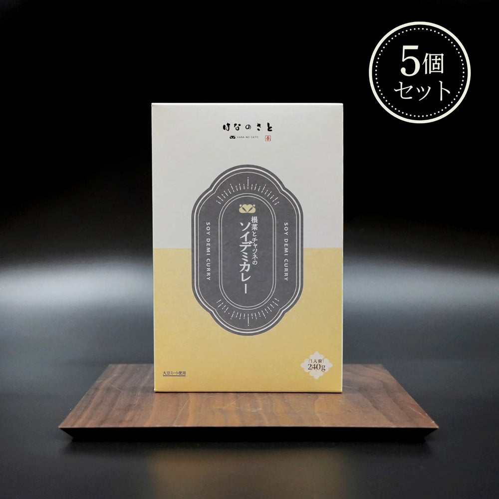 根菜とチャツネのソイデミカレー 5個セット